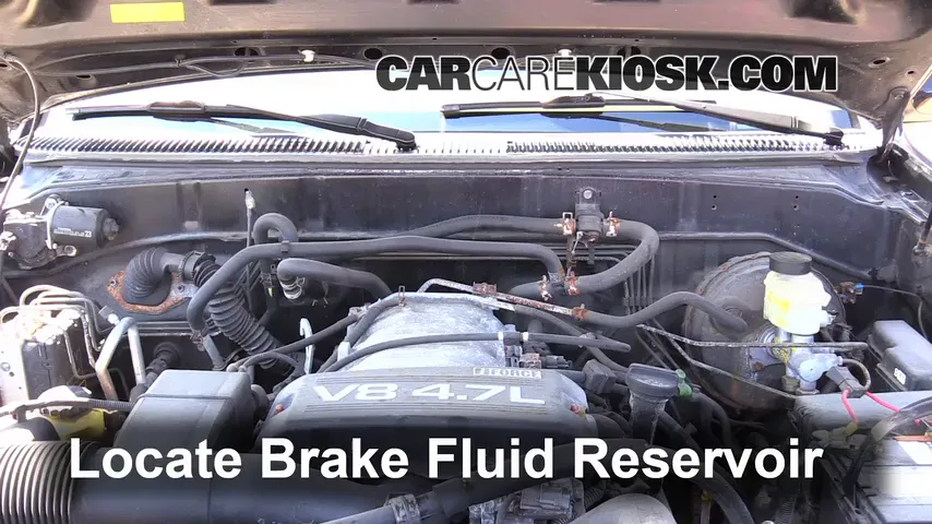 2002 Toyota Sequoia SR5 4.7L V8 Brake Fluid